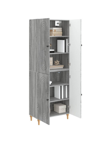 Set di armadi 2 pcs 66 x 34,5 x 90 cm Legno ingegnerizzato