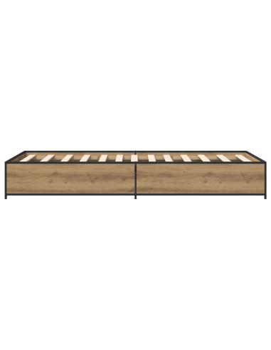 Struttura del letto Rovere Artigianale 80 x 200 cm