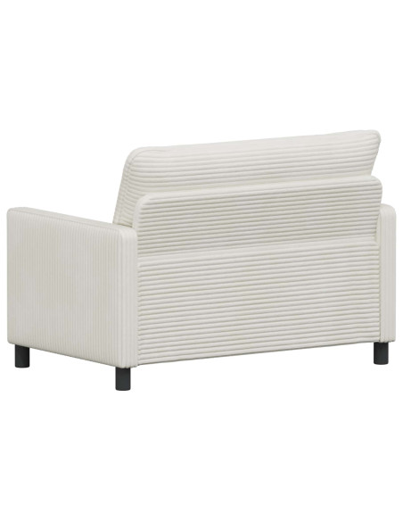 Divano Crema 126 x 81 x 87,5 cm Poliestere