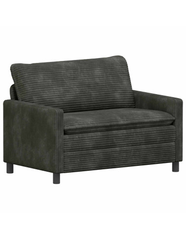 Divano Antracite 126 x 81 x 87,5 cm Poliestere