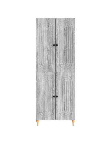 Set di armadi 2 pcs 66 x 34,5 x 90 cm Legno ingegnerizzato