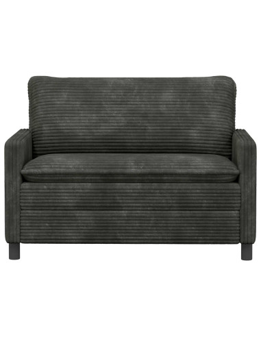 Divano Antracite 126 x 81 x 87,5 cm Poliestere
