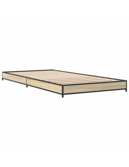 Struttura del letto Rovere Sonoma 80 x 200 cm