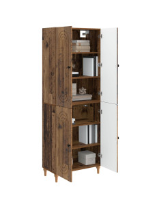 Set di armadi 2 pcs 66 x 34,5 x 90 cm Legno ingegnerizzato 2