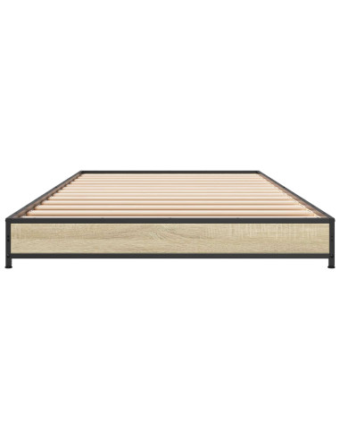 Struttura del letto Rovere Sonoma 80 x 200 cm