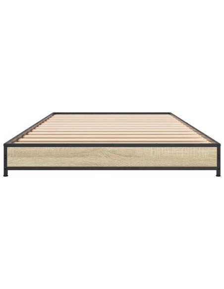 Struttura del letto Rovere Sonoma 80 x 200 cm