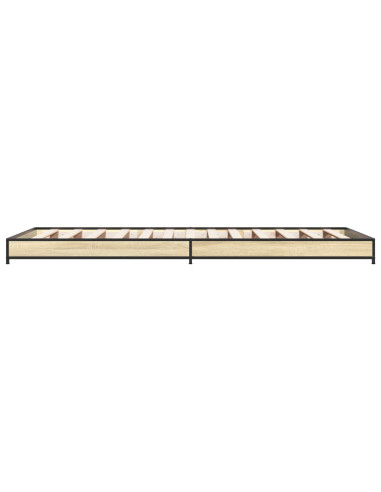 Struttura del letto Rovere Sonoma 80 x 200 cm