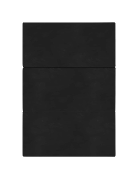 Divano Letto Pieghevole 160 x 67 x 45 cm Nero