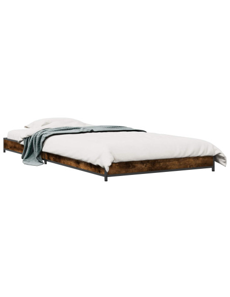 Struttura del letto Rovere Fumo 80 x 200 cm