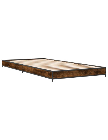 Struttura del letto Rovere Fumo 80 x 200 cm