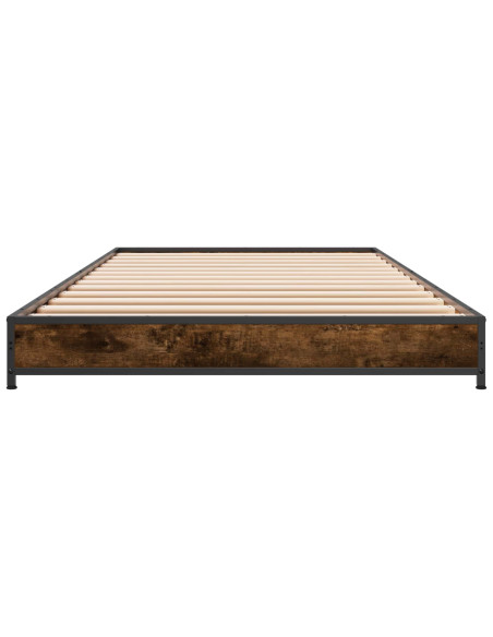 Struttura del letto Rovere Fumo 80 x 200 cm