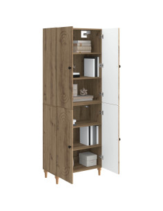 Set di armadi 2 pcs 66 x 34,5 x 90 cm Legno ingegnerizzato 2