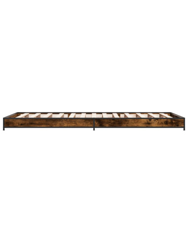 Struttura del letto Rovere Fumo 80 x 200 cm