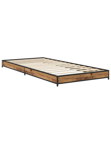 Struttura del letto Legno antico 80 x 200 cm