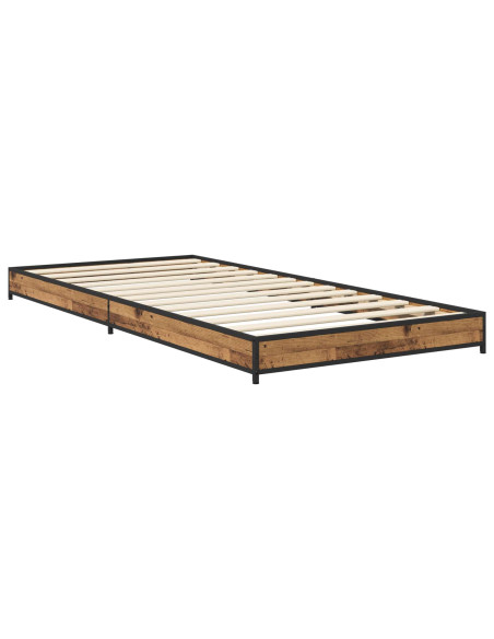 Struttura del letto Legno antico 80 x 200 cm