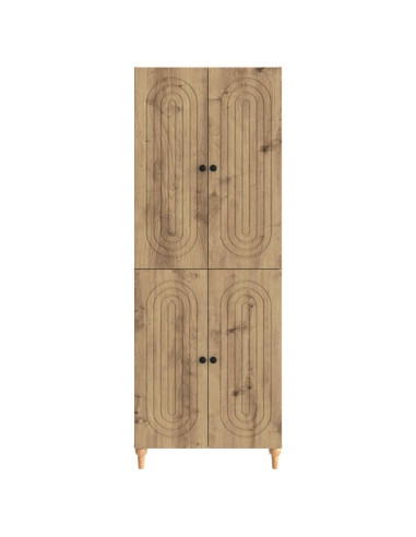 Set di armadi 2 pcs 66 x 34,5 x 90 cm Legno ingegnerizzato