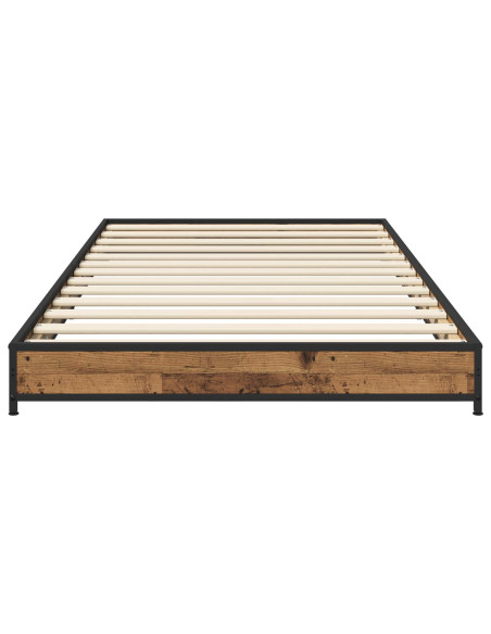 Struttura del letto Legno antico 80 x 200 cm