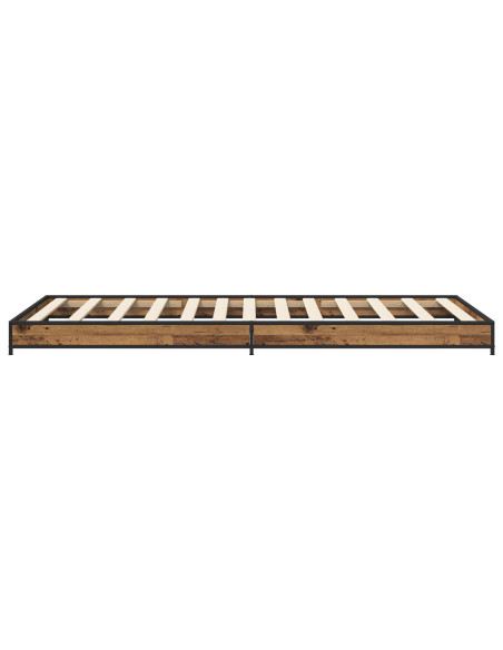 Struttura del letto Legno antico 80 x 200 cm