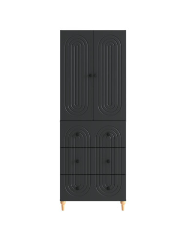 Set di armadi 2 pcs 66 x 34,5 x 90 cm Legno ingegnerizzato