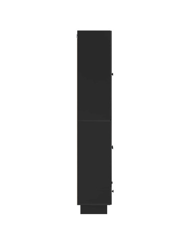 Set di armadi 2 pcs Nero 66 x 34,5 x 95 cm Legno ingegnerizzato