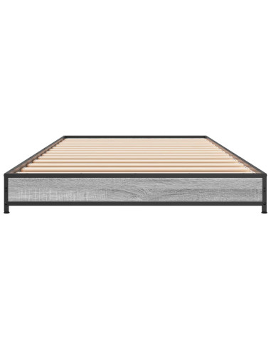 Struttura del letto Sonoma grigio 80 x 200 cm