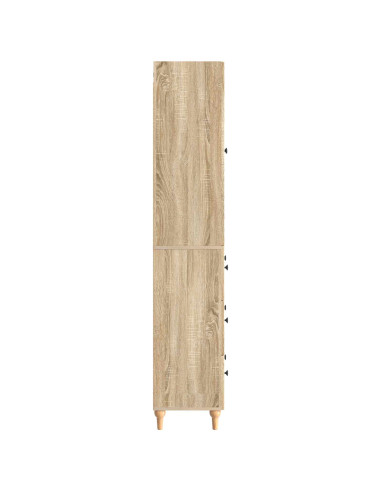 Set di armadi 2 pcs 66 x 34,5 x 90 cm Legno ingegnerizzato
