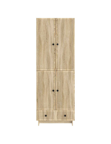 Set di armadi 2 pcs Rovere Sonoma 66 x 34,5 x 95 cm