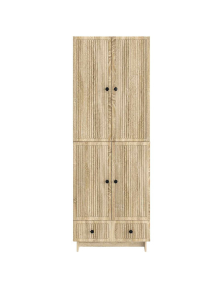 Set di armadi 2 pcs Rovere Sonoma 66 x 34,5 x 95 cm