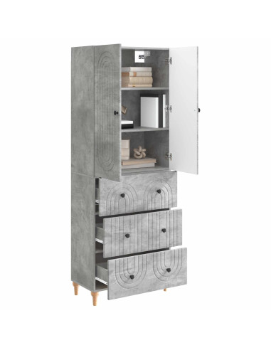 Set di armadi 2 pcs 66 x 34,5 x 90 cm Legno ingegnerizzato