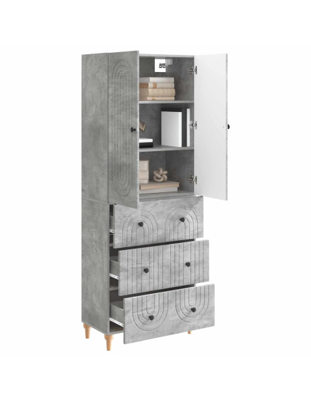 Set di armadi 2 pcs 66 x 34,5 x 90 cm Legno ingegnerizzato