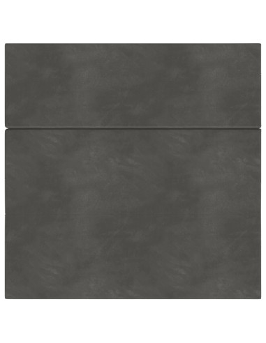 Divano Letto Pieghevole 180 x 67 x 45 cm Grigio Scuro