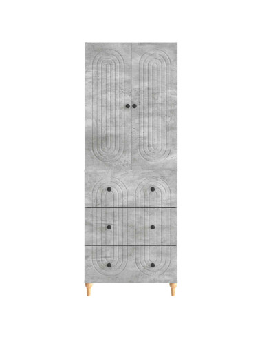 Set di armadi 2 pcs 66 x 34,5 x 90 cm Legno ingegnerizzato