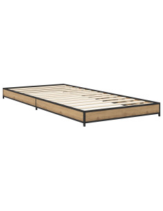 Struttura del letto Rovere Artigianale 80 x 200 cm 2