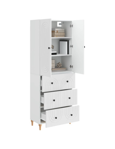 Set di armadi 2 pcs 66 x 34,5 x 90 cm Legno ingegnerizzato