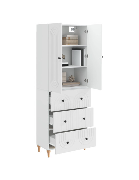 Set di armadi 2 pcs 66 x 34,5 x 90 cm Legno ingegnerizzato