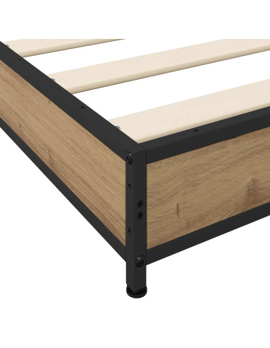 Struttura del letto Rovere Artigianale 80 x 200 cm