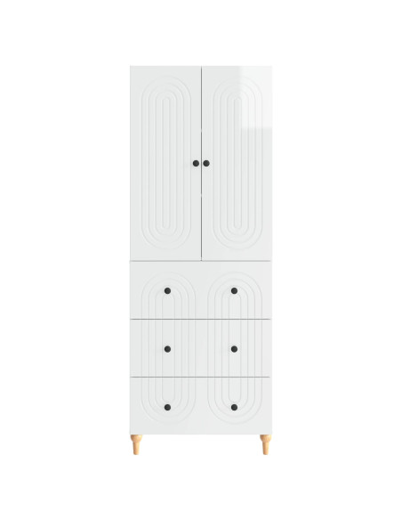 Set di armadi 2 pcs 66 x 34,5 x 90 cm Legno ingegnerizzato