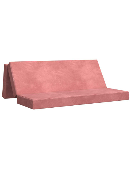 Divano Letto Pieghevole 180 x 67 x 45 cm Rosa