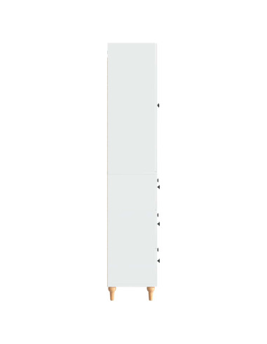 Set di armadi 2 pcs 66 x 34,5 x 90 cm Legno ingegnerizzato