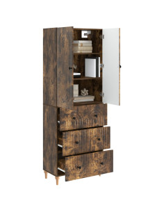 Set di armadi 2 pcs 66 x 34,5 x 90 cm Legno ingegnerizzato 2