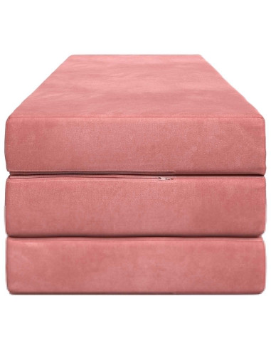 Divano Letto Pieghevole 180 x 67 x 45 cm Rosa