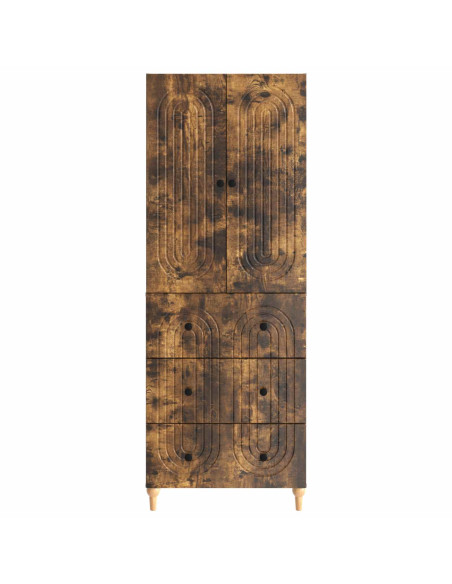 Set di armadi 2 pcs 66 x 34,5 x 90 cm Legno ingegnerizzato