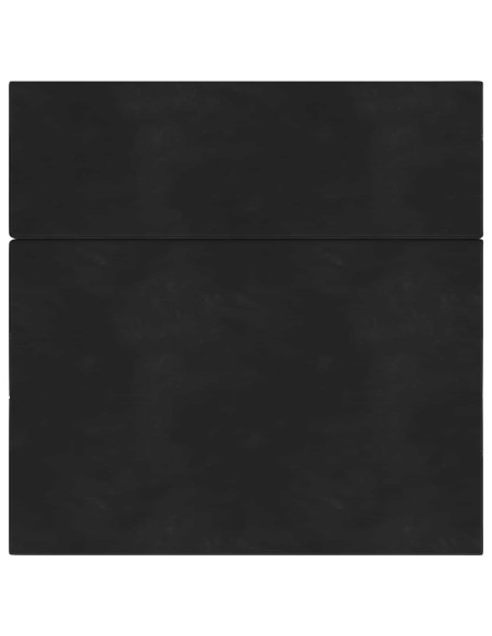 Divano Letto Pieghevole 180 x 67 x 45 cm Nero