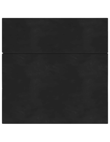 Divano Letto Pieghevole 180 x 67 x 45 cm Nero