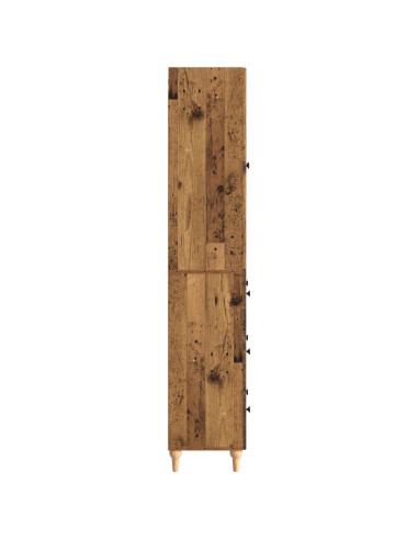 Set di armadi 2 pcs 66 x 34,5 x 90 cm Legno ingegnerizzato