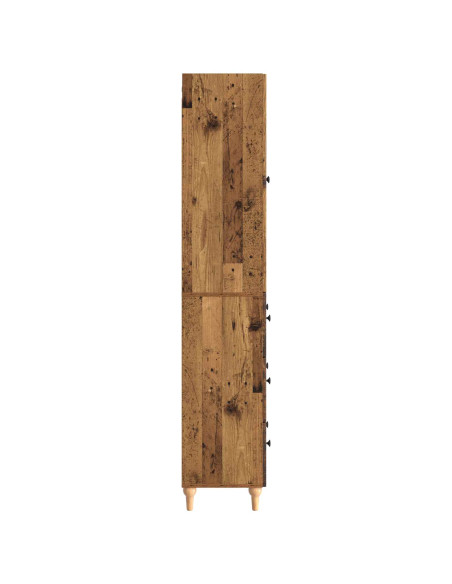Set di armadi 2 pcs 66 x 34,5 x 90 cm Legno ingegnerizzato