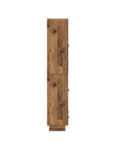 Set di armadi 2 pcs Legno antico 66 x 34,5 x 95 cm