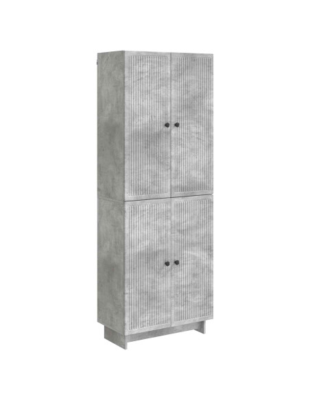 Set di armadi 2 pcs Grigio Cemento 66 x 34,5 x 90 cm