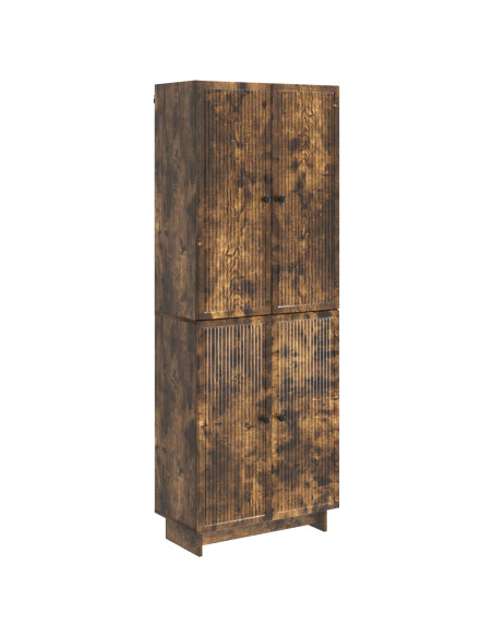 Set di armadi 2 pcs Rovere Fumo 66 x 34,5 x 90 cm