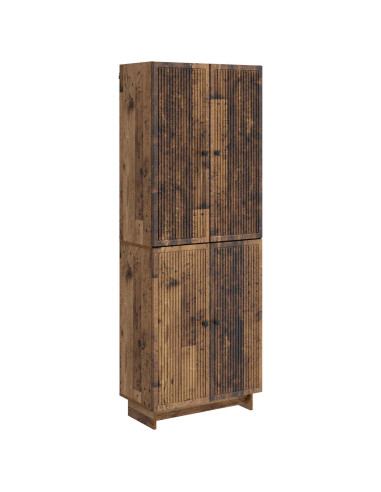 Set di armadi 2 pcs Legno antico 66 x 34,5 x 90 cm